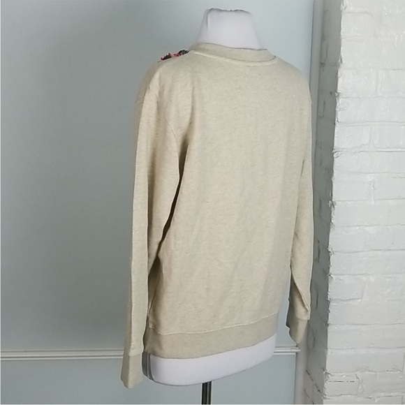 J Crew Embellished Sweatshirt - Picture 6 of 7